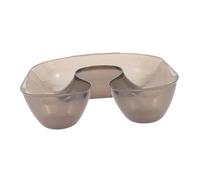 Vassoio Collo Supporto per Salone per Lavaggio in Pvc Chioma | Tintura e Permanente, per Uso Domestico o Barberia, Design Scanalature Pratiche, Facile da Posizionare sulla Spalla