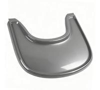 Vassoio compatibile con sedia Stokke Tripp Trapp, superficie liscia e forte assorbenza, 100% senza BPA, facile da montare, accessorio per seggiolone per bambini da 6 a 36 mesi, grigio