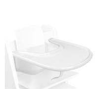 Vassoio Compatibile con Sedia Stokke Tripp Trapp, Vassoio per Tripp Trapp Accessori per Seggiolone per bambini 6-36 Mesi (Bianco)