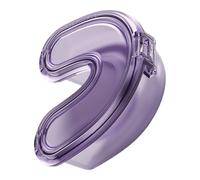 Vassoio compatto per fermi e mezze protesi, pratico supporto per paradenti per lavoro o scuola