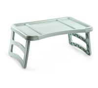 Vassoio con gambe Vassoio da tavolo pieghevole per letto Tavolo pieghevole Misure in plastica 51 cm Larghezza x 33 cm Profondità x 23,5 cm Altezza