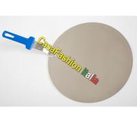 VASSOIO CON MANICO CACCIAPIZZA INOX DM.45 PROFESSIONALE PIZZA FOCACCIA 14964