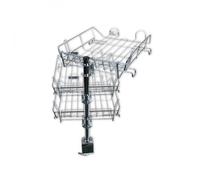 Vassoio Con Supporto Girevole Q-connect 3 Vassoi In Metallo Cromato