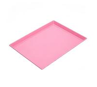 Vassoio condensa per condizionatori d'aria, realizzato in plastica robusta, utilizzabile anche come vassoio per lavello o vassoio di raccolta grasso (rosa, 75 x 50 cm)
