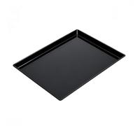 Vassoio condensa per condizionatori d'aria, realizzato in plastica robusta, utilizzabile anche come vassoio per lavello o vassoio di raccolta del grasso (nero, 90 x 70 cm)