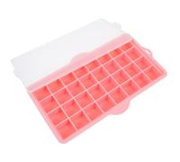Vassoio Coperchio in Cubetti Ghiaccio Silicone di Rettangolare | Stampo Multi-griglia, Facile Rilascio dei Cubetti, per Cucina Domestica, Forma Semplice e Pratica