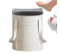 Vassoio da bagno a piedi: contenitore portatile con supporto senza supporto e viaggi fatti in casa | Massaggio e relax per la cura dei piedi, relax dopo una lunga giornata