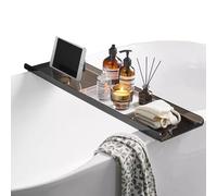 Vassoio da bagno in acrilico trasparente per vasca da bagno per bombe da bagno sopra la vasca, elegante decorazione per spa, perfetto per rilassarsi e decorare la casa