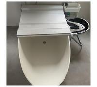 Vassoio da bagno pieghevole per vasche da bagno standard, spessore 1,2 cm, pannello isolante antipolvere, perfetto per relax e esperienza spa per gli amanti del bagno