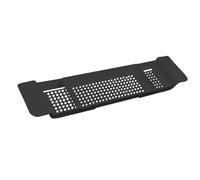 Vassoio da bagno - Vassoio da bagno espandibile, organizer per vasca da bagno regolabile | Mensola da bagno organizer da vasca con drenaggio, organizer per vasca impermeabile e supporto per vino