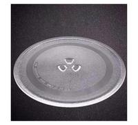 Vassoio da cucina piatto girevole in vetro for microonde, accessorio resistente al calore da 24,5 cm