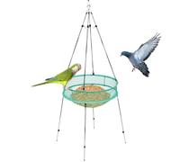 Vassoio da giardino esterno - Rete traspirante pieghevole con supporti | Acchiappasogli a forma di conchiglia | per giardino prato, terrazza spazi verdi all'aperto