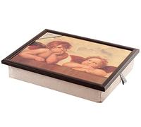 Vassoio da letto con cuscino - Angelo cherubino - Laptray ideale anche per il vostro PC