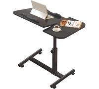 Vassoio da letto pieghevole in legno con gambe ad angolo regolabile per l'uso del computer portatile, mangiare e leggere sul letto o sulla sedia