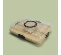 Vassoio da Picnic con Divisori Portatile per Viaggio