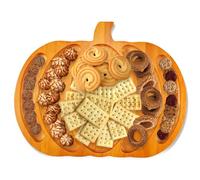 Vassoio da portata a forma di zucca di Halloween per feste e incontri (A)