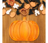 Vassoio da portata a forma di zucca, piatto da dessert, vassoio riutilizzabile