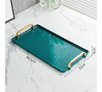 Vassoio da portata con manico Vassoio da portata rettangolare Piatto da caffè