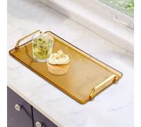 Vassoio da portata con manico Vassoio da portata rettangolare Piatto da caffè