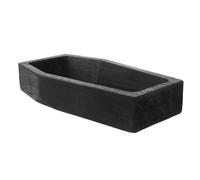 Vassoio da portata di Halloween: vassoio in legno a forma di bara per snack,