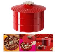 Vassoio da portata diviso con coperchio, ciotola da portata per il