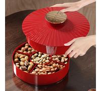 Vassoio da portata diviso con coperchio, ciotola da portata per il