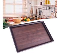 Vassoio da portata minimalista in legno per centrotavola forte e leggero