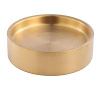 Vassoio da portata - per antipasti refrigerati con ghiaccio in acciaio inossidabile da 21,5 cm, base per insalatiera, server per buffet freddo, vassoio per immersione rettangolare | Elegante pr