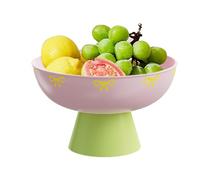 Vassoio da portata per snack, vassoio per frutta secca con scarico, decorazione da scrivania, cestino antigoccia creativo per vacanze, tavolo all'aperto, buffet, campeggio, soggiorno, cucina, picnic