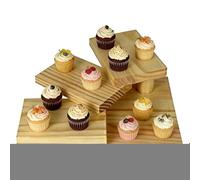 Vassoio Da Portata Per Sushi - Espositore Per Sashimi In Legno 18,8 * 21 * 6,4 Cm, Scaffale Da Cucina A Più Livelli | Presentazione Di Cibo Giapponese, Vetrina Da Pranzo Elegante Struttura Espositiva