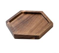 Vassoio da portata rettangolare in legno naturale, elegante piatto in stile giapponese per snack, frutta e bevande, organizer da cucina per casa e bar (TP08)