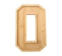 Vassoio da portata - Scatola per alimenti con design a lettere e numeri, decorazione da tavolo riutilizzabile in legno, grande vassoio da portata per salumi, formaggi, snack, caramelle, cioccolato