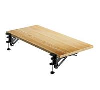 Vassoio da scrivania pieghevole a 90° per tastiera, facile da aprire/chiudere, ideale per ping e giochi, salvaspazio, supporto per tastiera, accessorio da scrivania regolabile