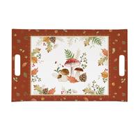 Vassoio Da Servire Autumn Breeze Con Funghi 47x31cm In Melamina Easy Life