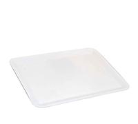 Vassoio da servizio Paperino 30x40 cm in plastica rigida bianca