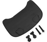 Vassoio Da Tavolo For Sedia A Rotelle, Vassoio Universale Rimovibile Con 2 Portabicchieri, Accessori Da Scrivania For Mangiare, Leggere E Riposare(Black)