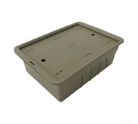 Vassoio da tè compatibile con tavoli IGT per uso esterno, PP per alimenti, funziona come lavello d'acqua, porta set da tè e organizer (verde)
