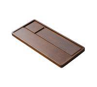 Vassoio da tè in bambù con vassoio da tè per riporre l'acqua per la casa da