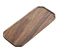 Vassoio da tè in legno progettato per la preparazione a secco con influenza classica cinese e fascino estetico senza tempo (finestra Su)