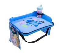 Vassoio da viaggio 3 in 1 JL Childress Disney Baby e supporto per iPad e tablet - Vassoio da grembo per seggiolino auto per bambini piccoli - Da