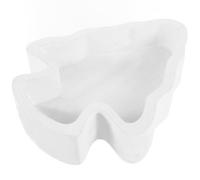 Vassoio decorativo Piatto a forma di albero di Natale Snack Dessert Piatto di