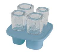 Vassoio del ghiaccio del cilindro, stampo per ghiaccio del cilindro | Vassoio per bevande di novità | Stampo in silicone cava 4-Cavity con coperchio, gadget da cucina, contenitore per tazza da 30oz