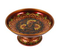 Vassoio Del Tempio Sacrificio Di Frutta Secca Per Servire Il Cibo