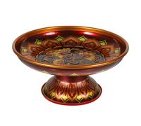 Vassoio Del Tempio Sacrificio Di Frutta Secca Per Servire Il Cibo