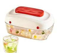 Vassoio della pressa del blocco di ghiaccio, vassoio del blocco di ghiaccio,Premere per rilasciare lo stampo del ghiaccio dal congelatore - Strumento per la produzione di cubetti di succo di frutta