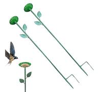 Vassoio di alimentazione degli Uccelli, Supporto per mangiatoia per Uccelli, Decorazioni da Giardino Stazione di Alimentazione Strumento Esterna a prova di scoiattolo, Wild Bird Watchers