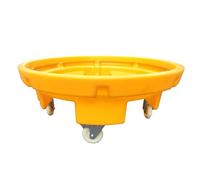 Vassoio di contenimento della fuoriuscita di petrolio, piattaforma a prova di perdite, pallet modulari accatastabili per i magazzini, soluzione anti-perdita di 32,5 x 13 pollici per i carri armati e