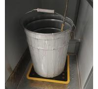 Vassoio di contenimento modulare per fuoriuscite, Vassoio Anti-Perdita 120x60x10 cm, per Lo stoccaggio Sicuro dei liquidi, soluzioni di Gestione delle fuoriuscite industriali, Vassoio di con