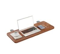 Vassoio di estensione da scrivania ergonomico impermeabile pieghevole da scrivania nizer soluzione regolabile per casa e ufficio accessorio da scrivania salvaspazio