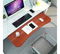 Vassoio di estensione da tavolo ergonomico e pieghevole, supporto regolabile per monitor del computer, salvaspazio, per ufficio, studio, gioco, ideale per lavoro e produttività